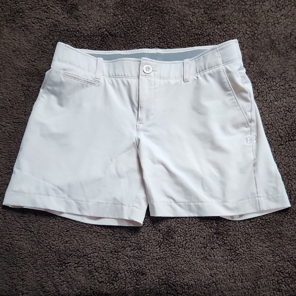 Women's Under Armour Beige Shorts